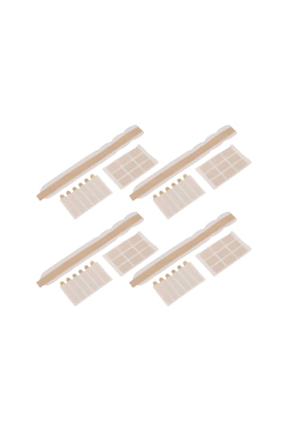 Lemestar Bilgisayar Ve Dizüstü İçin Gizlilik Filtresi Takımı: 10 Adet Kaydırmalı Takma Kanca İle 20 Adet İki Yönlü Yapışkan Etiket - Güvenli Ve Kolay Kurulum