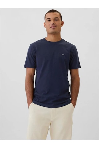 Logo Everyday Soft T-shirt Lacivert-6586 Lacivert