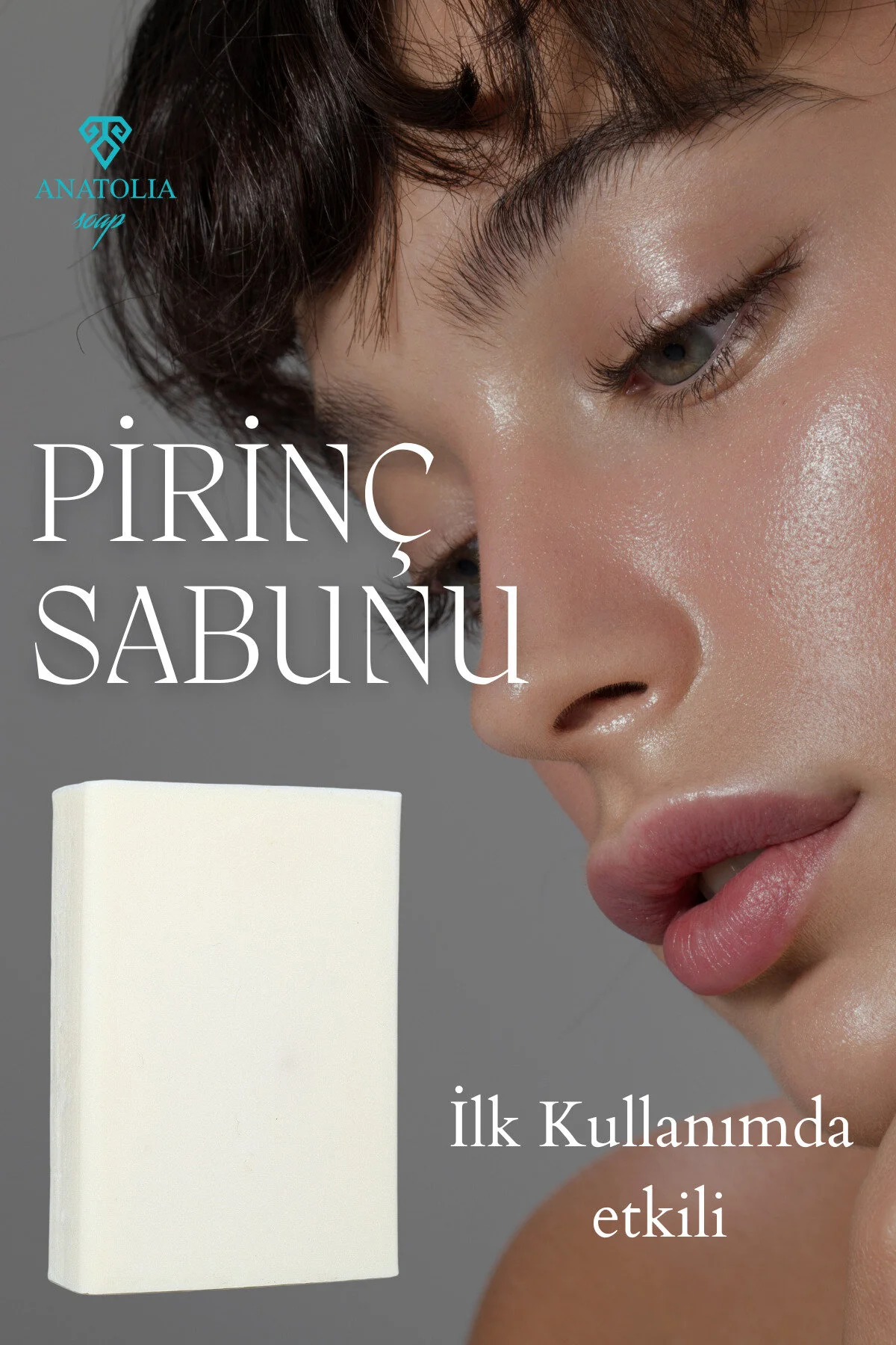 Anatolia Soap Pirinç Sabunu, Beyazlatıcı Serum Etkisi Pirinç