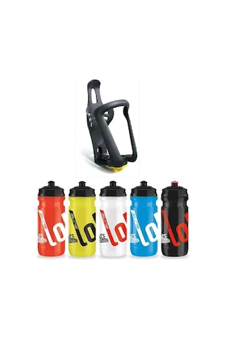 Elite Loli Bisiklet Plastik Matara. Suluk Matara Kafesi Kırmızı