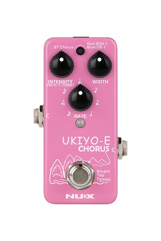 Nux Nch-4 Ukiyo-e Chorus Pedalı 3 Farklı Chorus Tipi Analog Ton