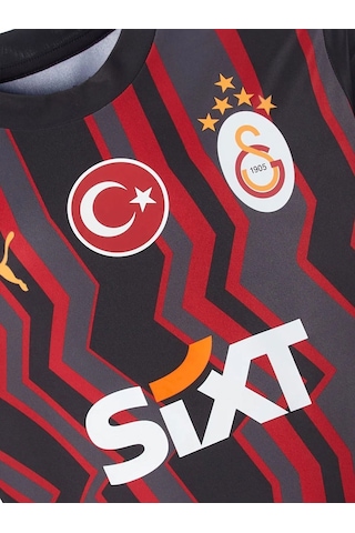 Gsstore Gs Frm 015 Galatasaray Lisanslı Kişiye Özel 2024/25 Alternatif Siyah Taraftar Forma Hediyelik Ahşap Kutulu Kırmızı - Mavi