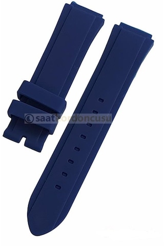 Guess W0040g6 Uyumlu Lacivert Silikon Saat Kordonu