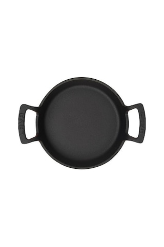 Lava Demir Döküm Yuvarlak 16 CM Sahan Kırmızı