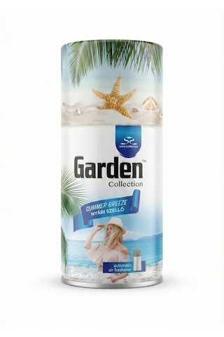 Garden Oda Kokusu Hava Temizleyici Otomatik Makine+ Okyanus Yaz Esintisi Meltemi Oda Spreyi 260 Ml Bahar Esintisi