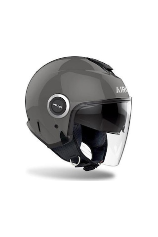 Airoh Helyos Açık Gloss Kask Koyu Gri