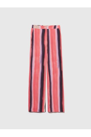Sisley Viskoz Tamamı Desenli Elastik Bel Bantlı Pantolon Kadın Yeşil Pantolon - 324p4zdnlf05f