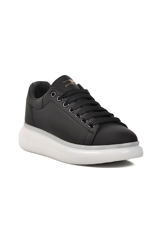 Siyah Beyaz Memory Foam Unisex Spor Ayakkabı Madrid G Siyah-beyaz Siyah - Beyaz