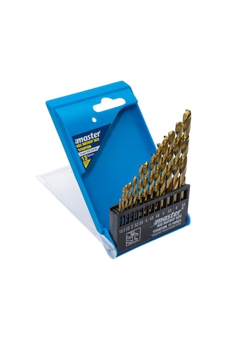 Master 530826 Titanyum Hss Matkap Ucu Seti 1.5-6.5mm 13 Parça