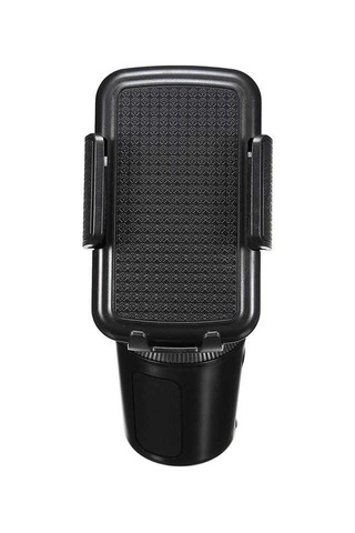 Araç İçi Bardaklık Girişi Telefon Tutucu 360 Derece Dönen Başlık Otomatik Genişleme Daralma Sistemi