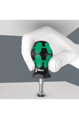 Wera 355 Pz Pozidriv Stubby/topaç/karbüratör Tornavidası, Pz 1 X 25 Mm