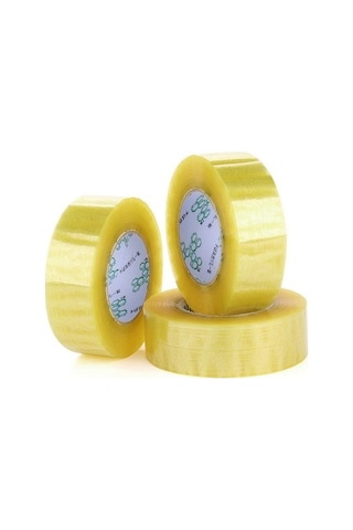 Tongxida 45mm Genişlik 15mm Kalınlık Sızdırmazlık Paket Bandı Rulo Sarı Renk Etiket Diğer