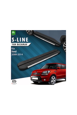 S-dizayn Kia Soul S-line Krom Yan Basamak 173 Cm 2009-2014