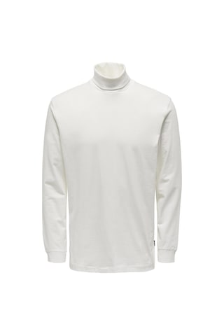 Onsthor Reg Roll Neck Erkek Beyaz Sweatshirt - 22026436 Beyaz
