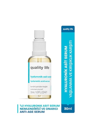 Quality Life Hyaluronik Asit Serum 30 ML