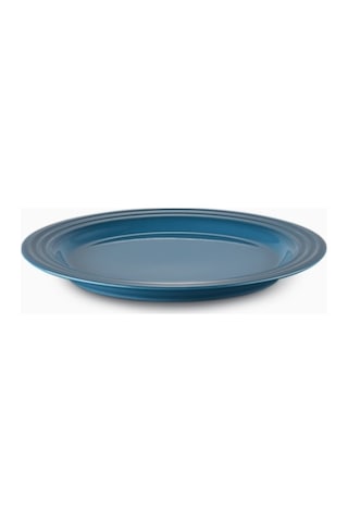 Le Creuset Renkli Dayanıklı Tasarım Seramik Kahvaltı Tabağı 22 Cm Koyu Turkuaz