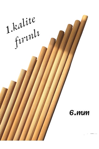Ahşap Kavela Çıta Çubuk Kavelax Yivli 6 Mm 20 Cm 20 Adet Ahşap Kavela Çıta Çubuk Kavelax Yivli 6 Mm 20 Cm 20 Adet