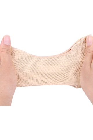 2 Çift Dişli U Şekilli Ön Ayak Pedi Halluks Valgus Düzeltici Çorap