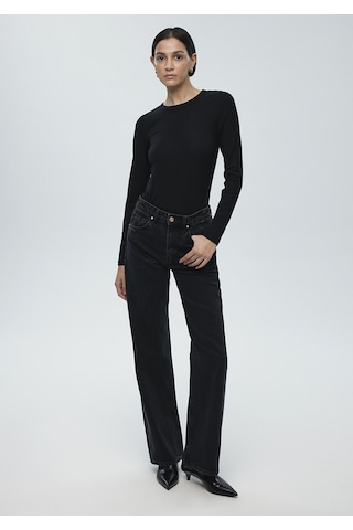 Mavi - Victoria Koyu Dumanlı Gri Jean Pantolon 101072-82298 Gri