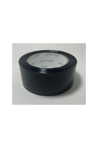 45 Mm X 100 M Renkli Koli Bandı- Siyah 1