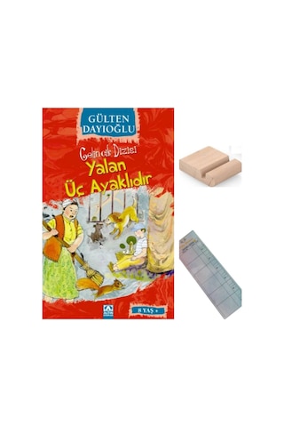 Yalan Üç Ayaklıdır / Gelincik Dizisi / Gülten Dayıoğlu / 3. Sınıf / 8-9 Yaş Hikaye+tablet Tutucu