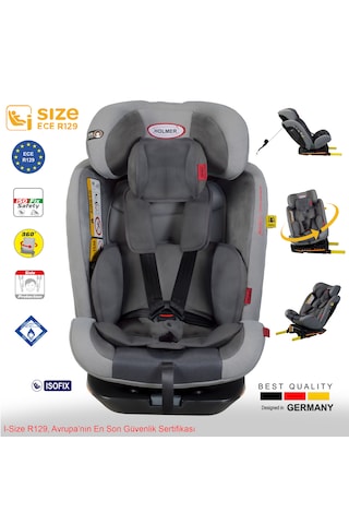 Holmer Kids Maxi Protect Aero 3D 360° Dönebilir Isofix 0  -  36 KG Oto Koltuğu