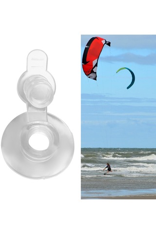 Homyl Kiteboard Uçurtma Şişirme Bir Pompa Valfi Şeffaf Tpu