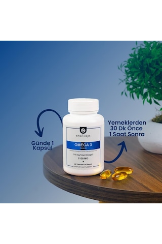 Smart Caps Omega 3 Premium 30 Softgels