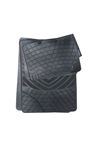 Tiger Marketing Peugeot 406 Uyumlu Mars Kauçuk Siyah Paspas Seti