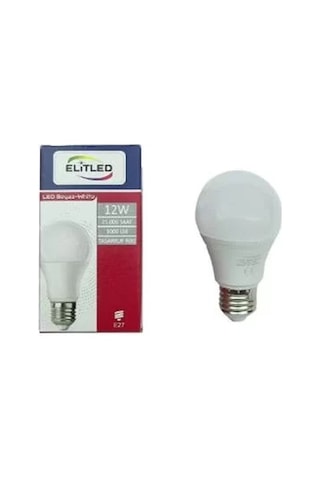 Elitled 12w Beyaz Led Ampul