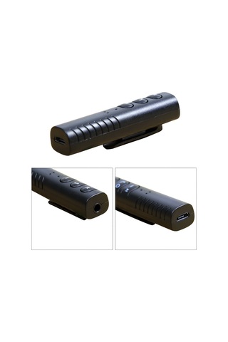 Xindoker 3.5mm Aux Bluetooth 4.2 Alıcı - Araç Ve Kulaklık Uyumlu, İki Cihazlı Bağlantı, El İle Serbest Konuşma Ve Fotoğraf Çekme Fonksiyonu Beyaz