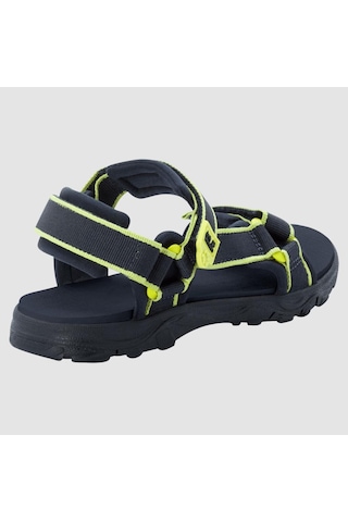 Jack Wolfskin 4040061 Seven Seas 3k Blue/lime Kadın Sandalet Mavi