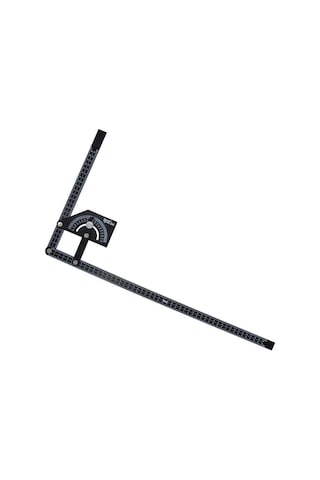 Rox Wood 0102 Çok Fonksiyonlu Dereceli Gönye Iletki 23 x 50 CM