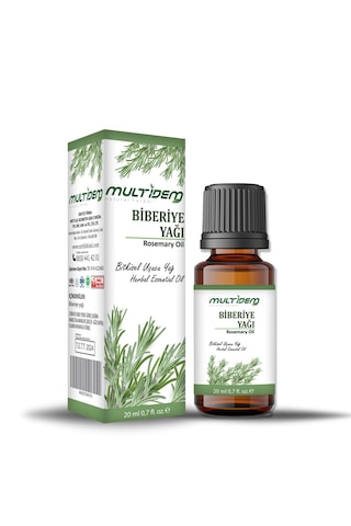 Multidem Biberiye Saç Dökülme ve Kepek Karşıtı Bitkisel Uçucu Yağı 20 ML