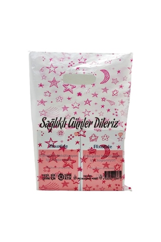 5000 Adet 20X30Cm Eko Bio Eczane Poşeti