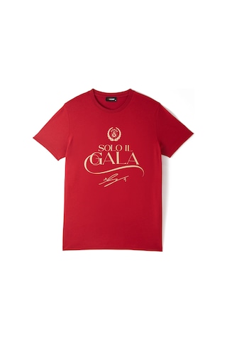 Gsstore Galatasaray Solo Il Gala Erkek T-shirt E251550 Kırmızı