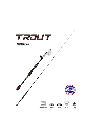 Fujin Trout 1.65m 05-6gr Teleskopik Alabalık Kamışı