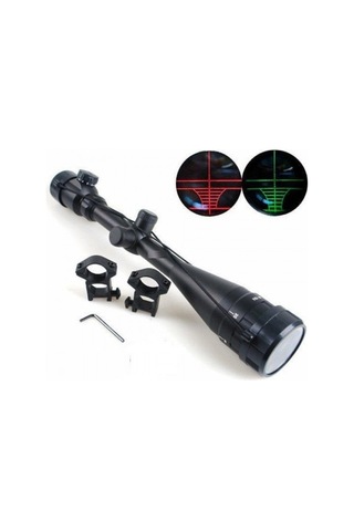 8-32x50 Çift Işıklı Zoomlu Riflescope Dürbün Renkli