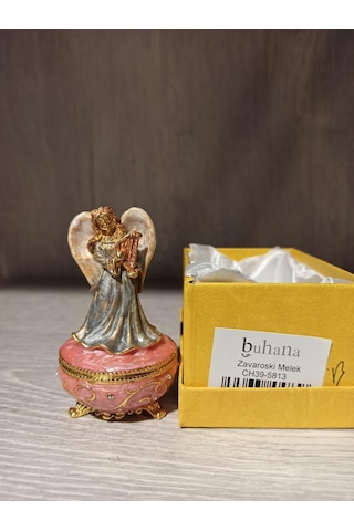 Swarovski Taşlı Melek Mücevherlik / Dekoratif Biblo