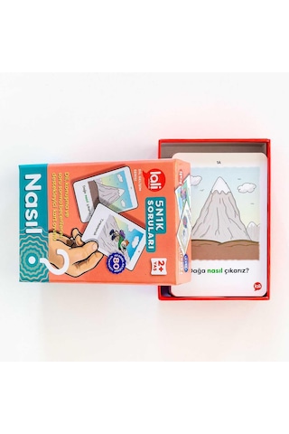 5N1K Konuşma Becerisine Destek ''Nasıl '' Kart Oyunu