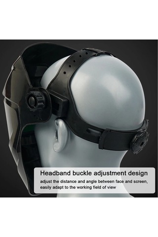Kaynak Maskesi Büyük Görünüm Gerçek Renk Otomatik Kararan Kaynak Facemask 130 Black