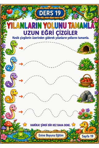 İlk Çizgi Kitabım Yaz-sil 40 Etkinlik Sayfası Aktivite Ve Etkinlikler