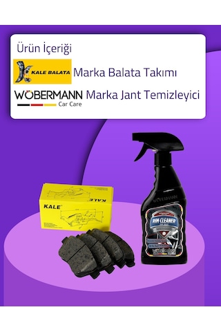 Vw Passat B8 2015-2020 Kale Arka Fren Balatası