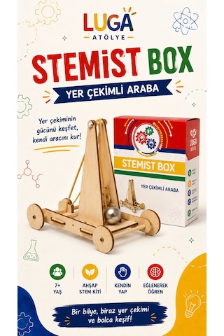 Stemist Box: Gravity Car Ahşap