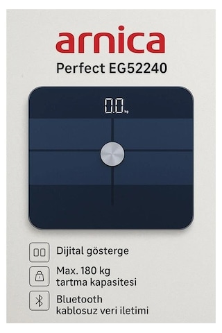 Arnica Perfect Eg52240 Dijital Banyo Baskülü