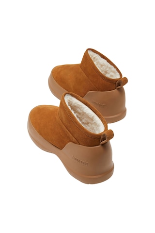 M008 Cognac Bot Kadın 80d2500070 Moon Boot Mezzallina Low Boot Suede Kırmızı