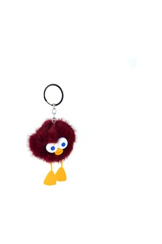Anahtarlık Pelüş Şaşkın Surat Emoji Anahtarlık