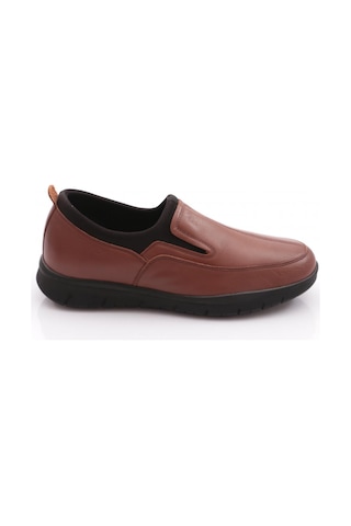 King Paolo C1077 Erkek Ss Battal Cool Comfort Deri Ayakkabı D.taba-str Sy