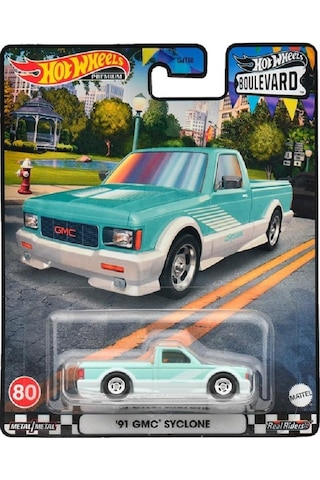 Hot Wheels Premium Boulevard 91 Gmc Syclone Hkf24