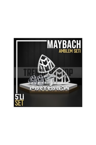 Maybach Dönüşüm Facelift Amblem Logo Seti